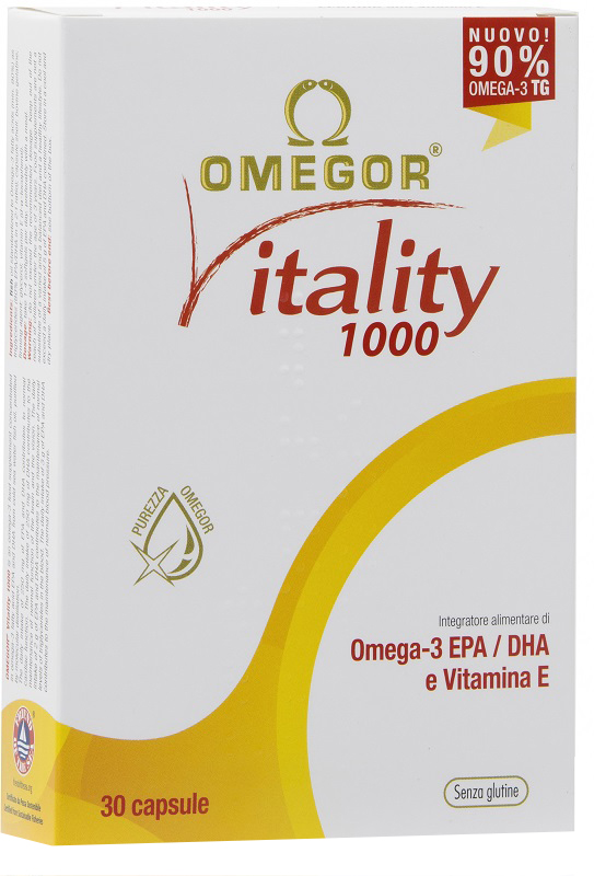 OMEGOR VITALITY 1000 30 CAPSULE MOLLI - pharmaonline24.it