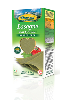 FARABELLA I REGIONALI LASAGNE CON SPINACI 250 G - pharmaonline24.it