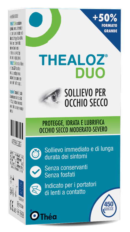 THEALOZ DUO SOLUZIONE OFTALMICA FLACONE 15 ML - pharmaonline24.it