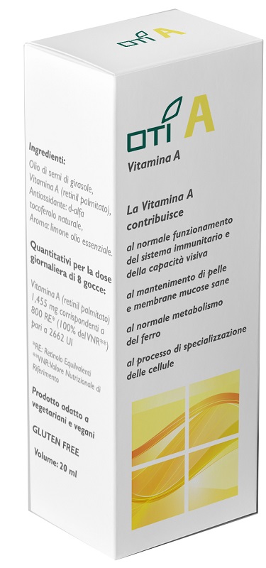 OTI A VITAMINA A GOCCE 20 ML - pharmaonline24.it