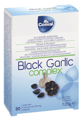 BLACK GARLIC COMPLEX 30 CAPSULE - pharmaonline24.it