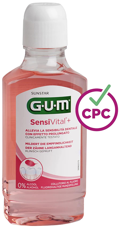 GUM SENSIVITAL + COLLUTORIO 300 ML - pharmaonline24.it