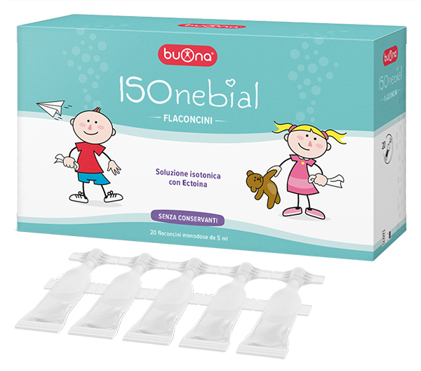 ISONEBIAL FLACONCINI SOLUZIONE ISOTONICA 0,9% CON AGGIUNTA DI ECTOINA 20X5 ML - pharmaonline24.it