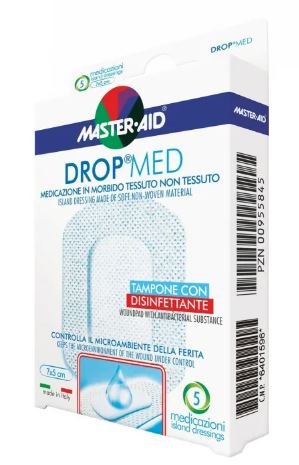 MEDICAZIONE MASTER-AID DROP MED 10 X 10 CM 5 PEZZI - pharmaonline24.it