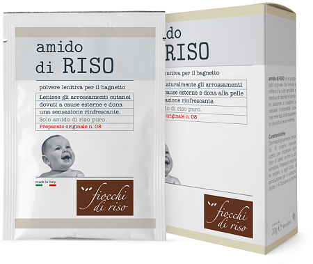 FIOCCHI DI RISO AMIDO DI RISO POLVERE LENITIVO 100 G - pharmaonline24.it