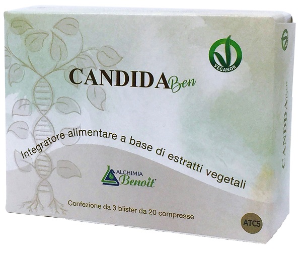 CANDIDA BEN 60 TAVOLETTE - pharmaonline24.it