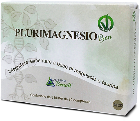 PLURIMAGNESIO BEN 60 COMPRESSE - pharmaonline24.it