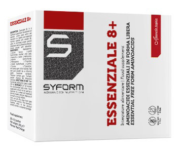 ESSENZIALE 8+ 20 BUSTE GUSTO ARANCIA ROSSA - pharmaonline24.it