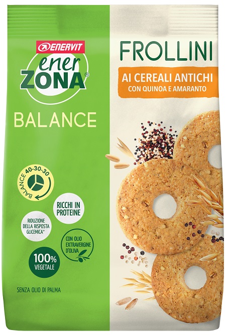 ENERZONA FROLLINI VEG CEREALI ANTICHI 250 G - pharmaonline24.it
