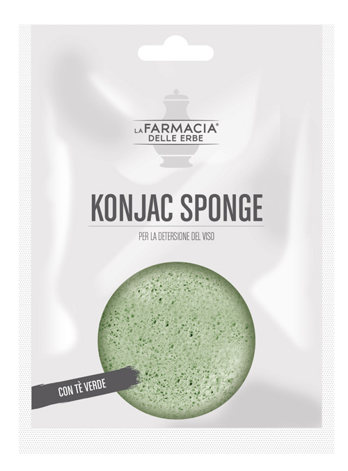 FDE KONJAC SPONGE TE' VERDE 1 PEZZO - pharmaonline24.it