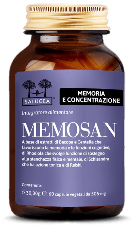 SALUGEA MEMOSAN 60 CAPSULE - pharmaonline24.it