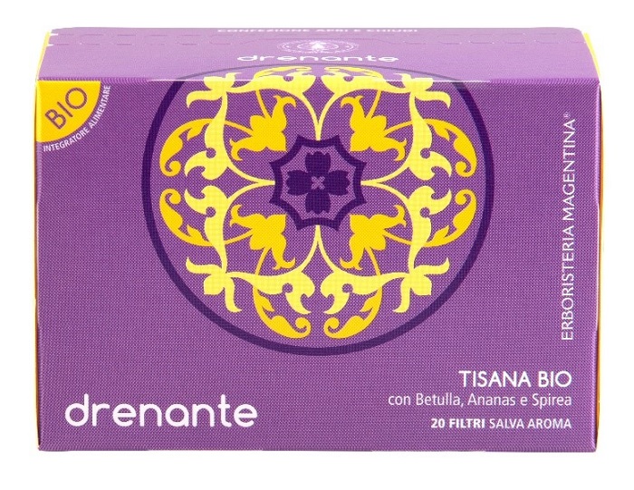 TISANA DRENANTE BIO 20 FILTRI - pharmaonline24.it