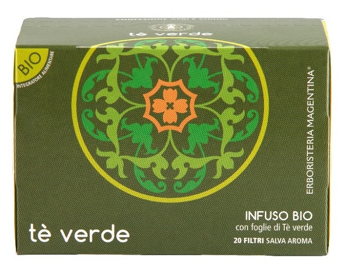 TE' VERDE INFUSOBIO 20 FILTRI 30 G - pharmaonline24.it
