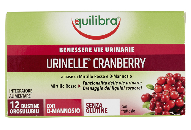 URINELLE CRANBERRY 12 BUSTINE OROSOLUBILI - pharmaonline24.it
