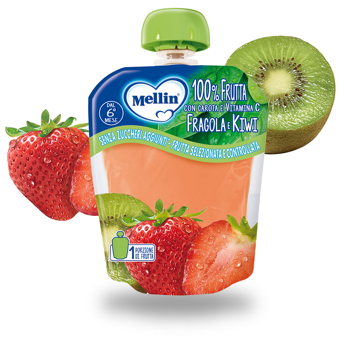 MELLIN POUCH FRAGOLA KIWI 90 G - pharmaonline24.it