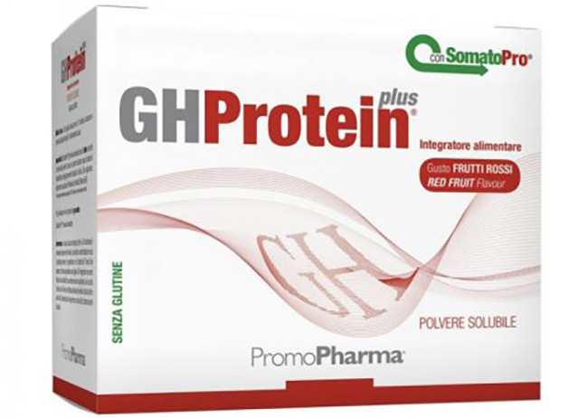 GH PROTEIN PLUS RED FRUIT 20 BUSTE - pharmaonline24.it