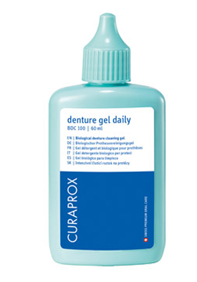 CURAPROX BDC 100 DAILY GEL PER LA PULIZIA QUOTIDIANA DELLA DENTIERA E DEGLI APPARECCHI MOBILI 60 ML 1 PEZZO - pharmaonline24.it