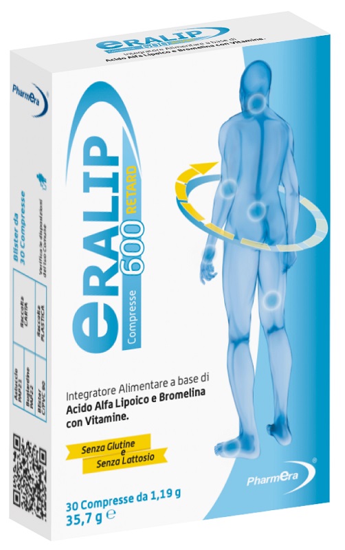 ERALIP 600 RETARD 30 COMPRESSE - pharmaonline24.it