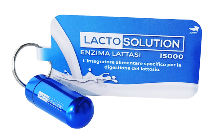 LACTOSOLUTION 15000 15 COMPRESSE CON PORTAPILLOLE - pharmaonline24.it