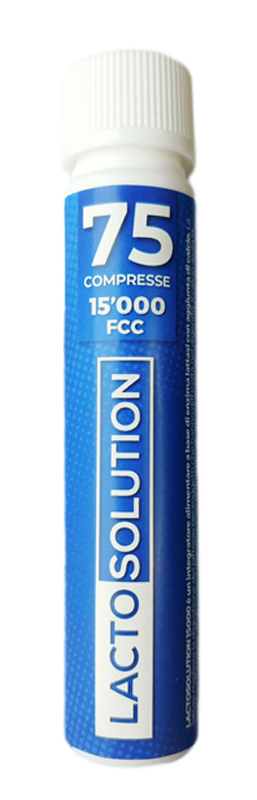 LACTOSOLUTION 15000 75 COMPRESSE - pharmaonline24.it