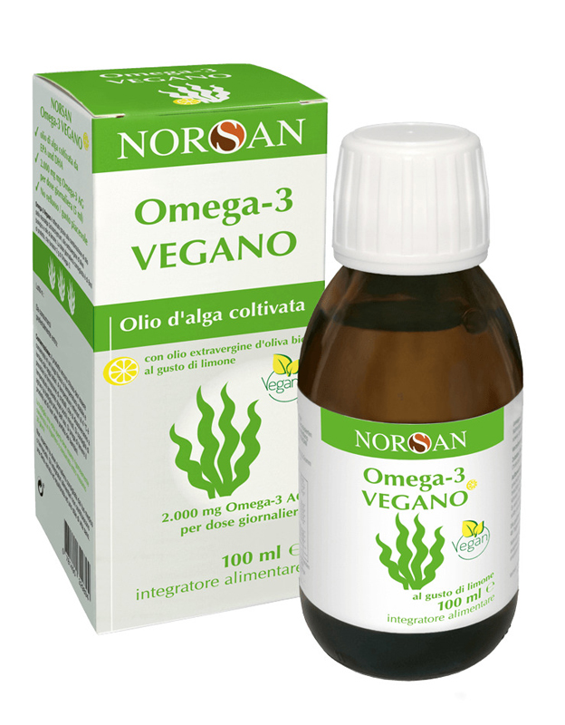 NORSAN OMEGA 3 VEGANO 100 ML AL GUSTO DI LIMONE - pharmaonline24.it