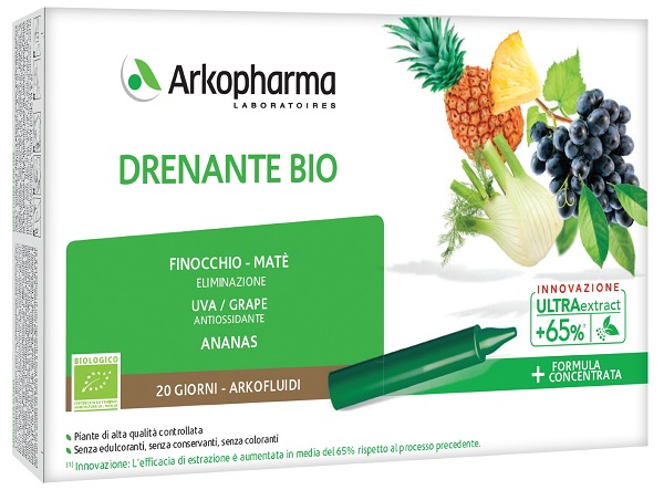 ARKOFLUIDI DRENANTE BIO 20 FIALE - pharmaonline24.it