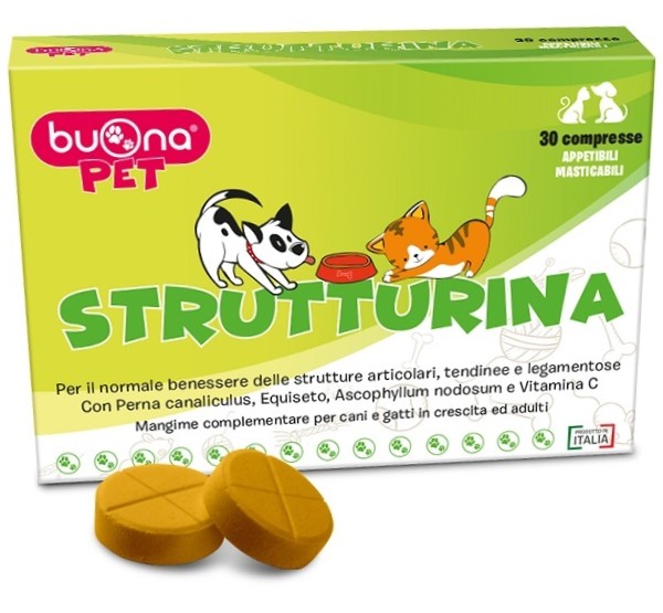 BUONAPET STRUTTURINA 30 COMPRESSE - pharmaonline24.it