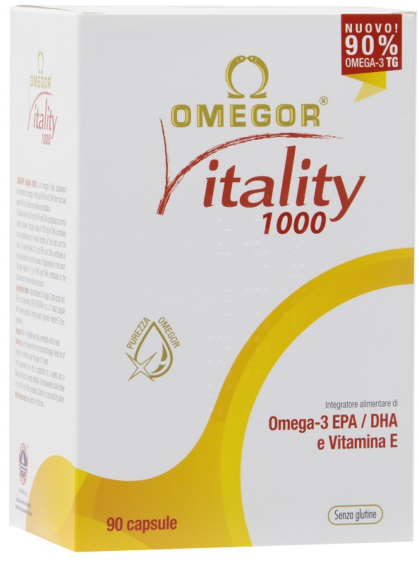 OMEGOR VITALITY 1000 90 CAPSULE - pharmaonline24.it