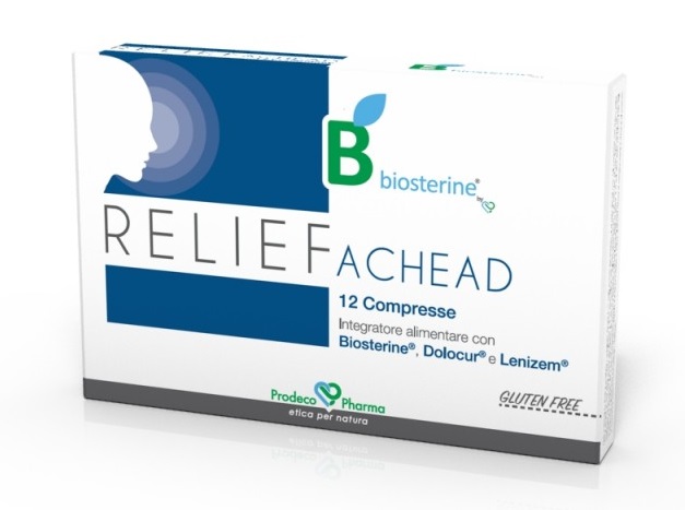BIOSTERINE RELIEF ACHEAD 12 COMPRESSE - pharmaonline24.it