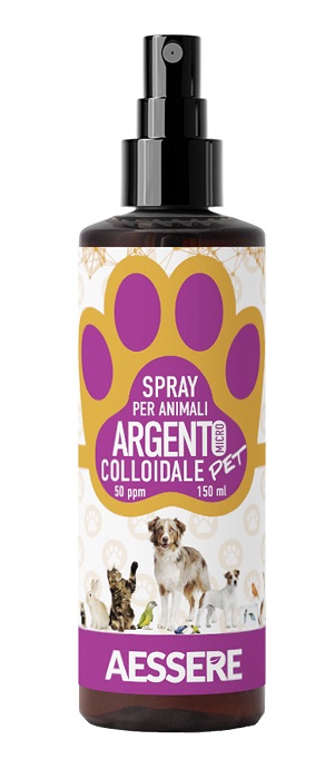 ARGENTO COLLOIDALE PET SPRAY 50PPM 150 ML - pharmaonline24.it