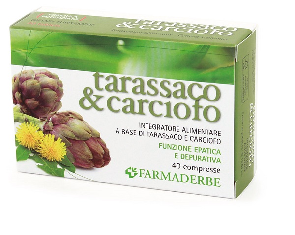TARASSACO & CARCIOFO 40 COMPRESSE - pharmaonline24.it