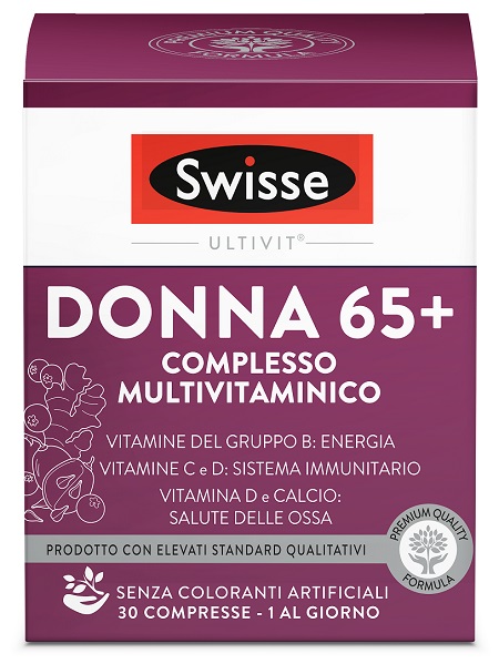 SWISSE DONNA 65+ COMPLESSO MULTIVITAMINICO 30 COMPRESSE - pharmaonline24.it