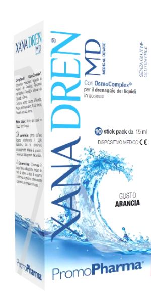 XANADREN ARANCIA 10 STICK PACK DA 15 ML - pharmaonline24.it