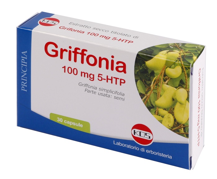 GRIFFONIA 100MG 5-HTP 30 CAPSULE - pharmaonline24.it