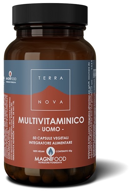 TERRANOVA MULTIVITAMINICO UOMO 50 CAPSULE - pharmaonline24.it
