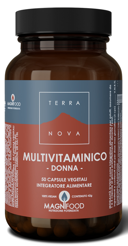 TERRANOVA MULTIVITAMINICO DONNA 50 CAPSULE - pharmaonline24.it