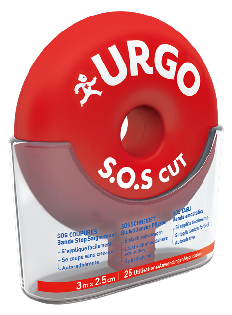BENDA URGO SOS CUT 3X2,5CM - pharmaonline24.it