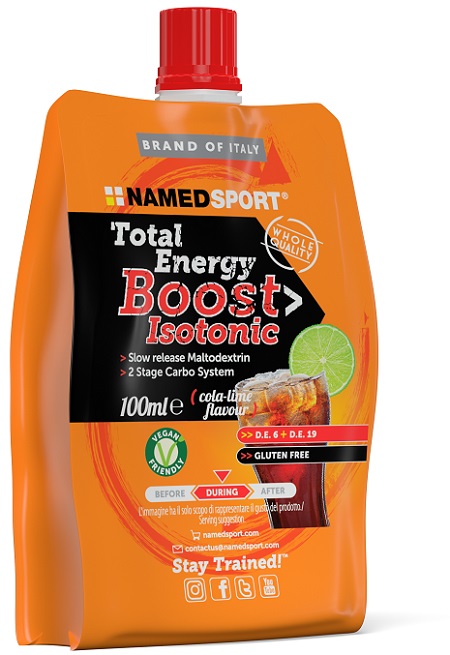 TOTAL ENERGY BOOST ISOTONIC COLA/LIME 100 ML - pharmaonline24.it