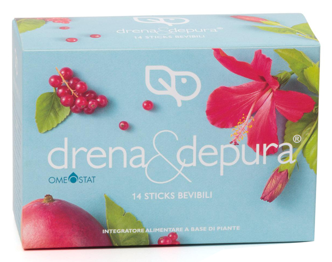 DRENA&DEPURA OMEOSTAT 14 STICK - pharmaonline24.it