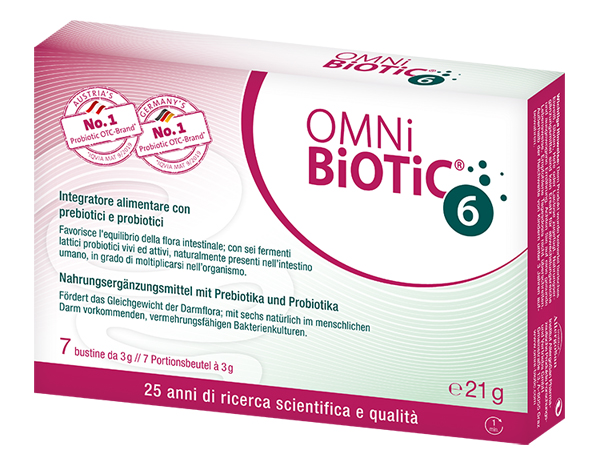 OMNI BIOTIC 6 POLVERE 7 BUSTINE DA 3 G - pharmaonline24.it