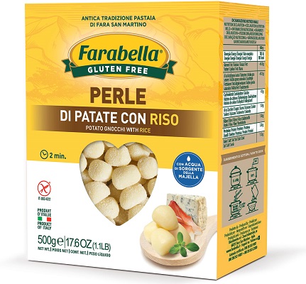 FARABELLA PERLE PATATE RISO 500 G - pharmaonline24.it