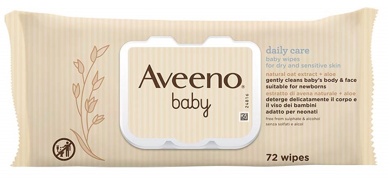 AVEENO BABY SALVIETTINE 72 PEZZI - pharmaonline24.it