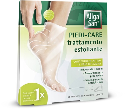 ALLGASAN PIEDI CARE TRATTAMENTO ESFOLIANTE 2 BUSTE MONODOSE - pharmaonline24.it