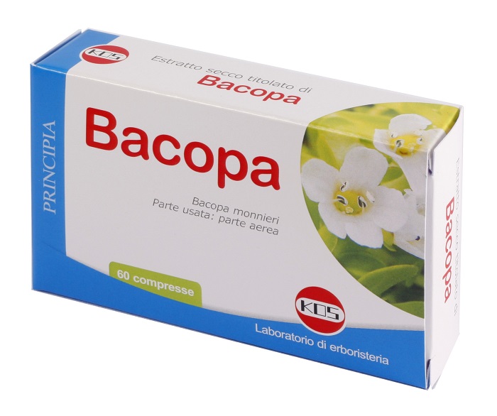 BACOPA MONNIERI ESTRATTO SECCO 60 COMPRESSE - pharmaonline24.it