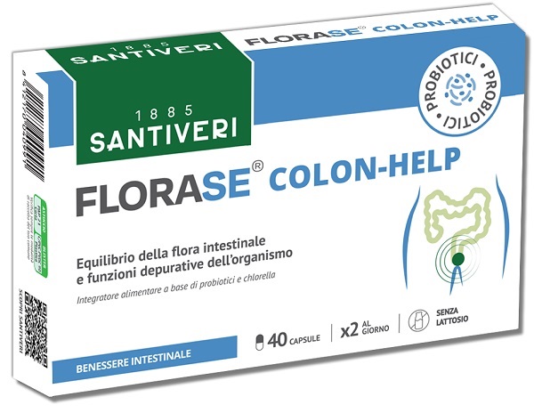FLORASE COLON HELP 40 CAPSULE - pharmaonline24.it
