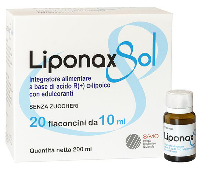 LIPONAX SOLUZIONE 20 FLACONCINI 10 ML - pharmaonline24.it