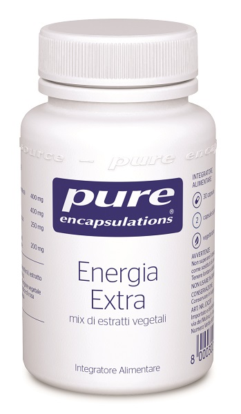 PURE ENCAPSULATIONS ENERGY EXTRA 30 CAPSULE - pharmaonline24.it