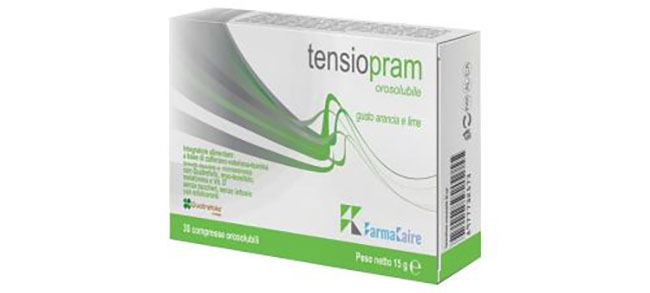 TENSIOPRAM OROSOLUBILE 30 COMPRESSE MASTICABILI GUSTO ARANCIA E LIME - pharmaonline24.it
