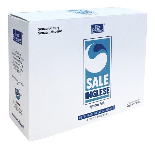 BIO ESSENZE SALE INGLESE 20 BUSTINE X 3,5G - pharmaonline24.it