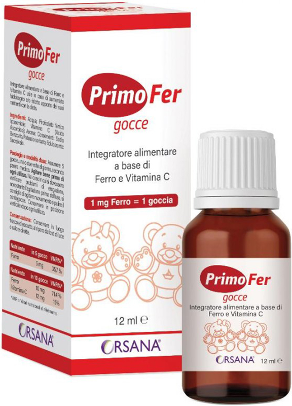 PRIMOFER GOCCE 12 ML - pharmaonline24.it